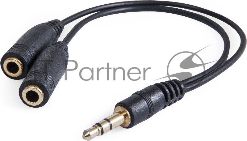 Аудио-переходник DEFENDER jack 3.5mm разветвитель на два разъема jack 3.5mm 63001