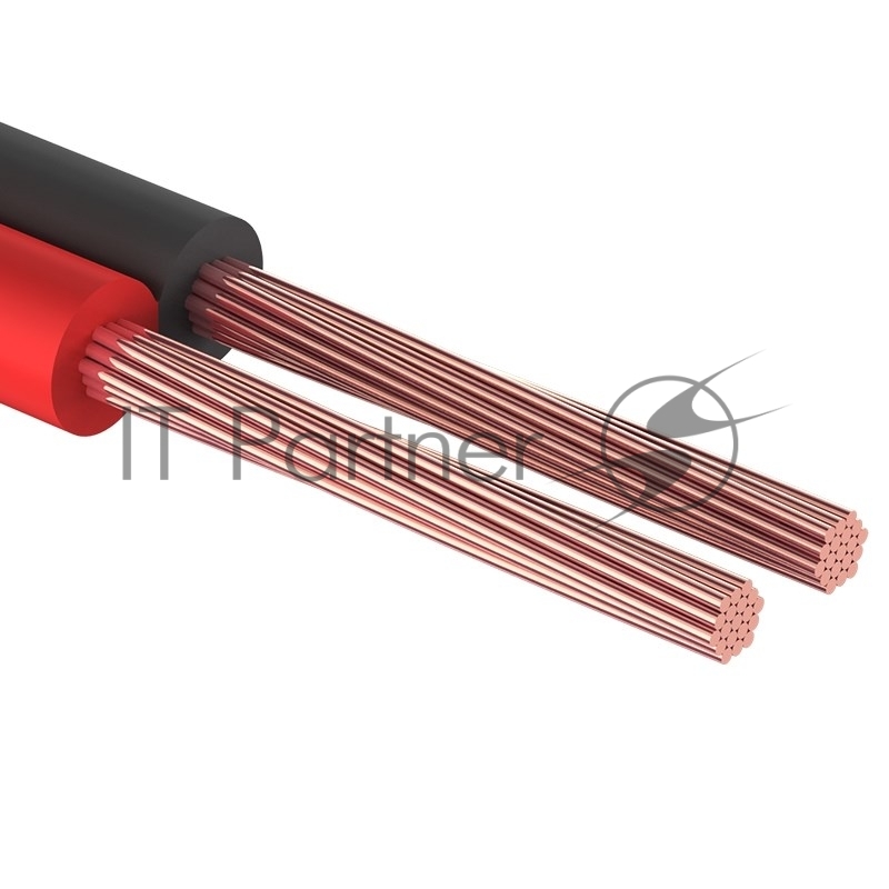 Кабель акустический Proconnect 01-6106-6, 2х1.50 мм2, красно-черный, 100 м.