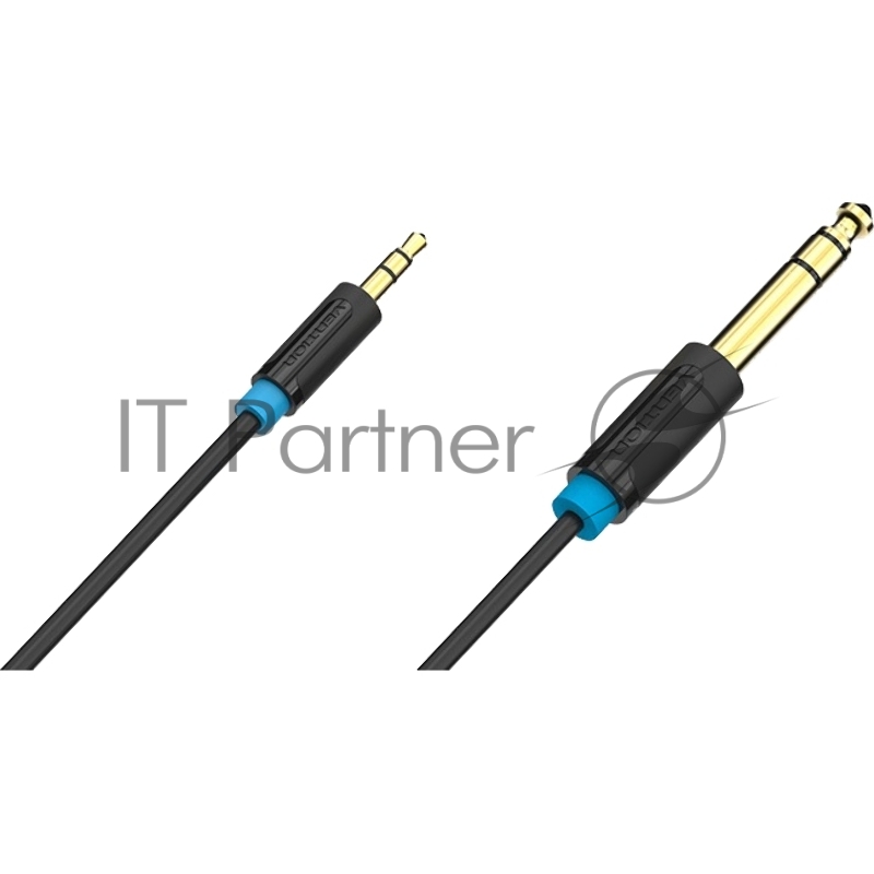 Кабель Vention аудио Jack 6,5 mm M/ 3,5 M - 2 м BABBH
