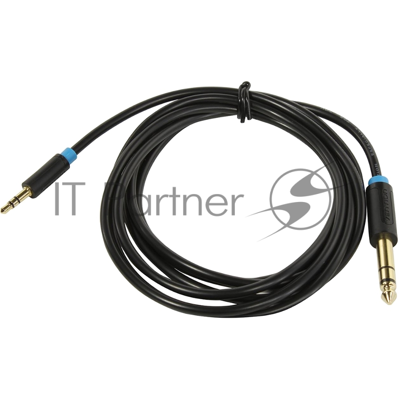 Кабель Vention аудио Jack 6,5 mm M/ 3,5 M - 2 м BABBH