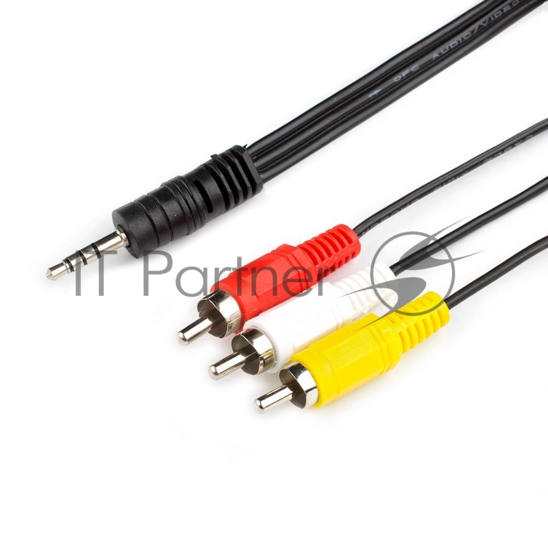 Кабель AUDIO-VIDEO 3RCA 1.8M AT7320 ATCOM