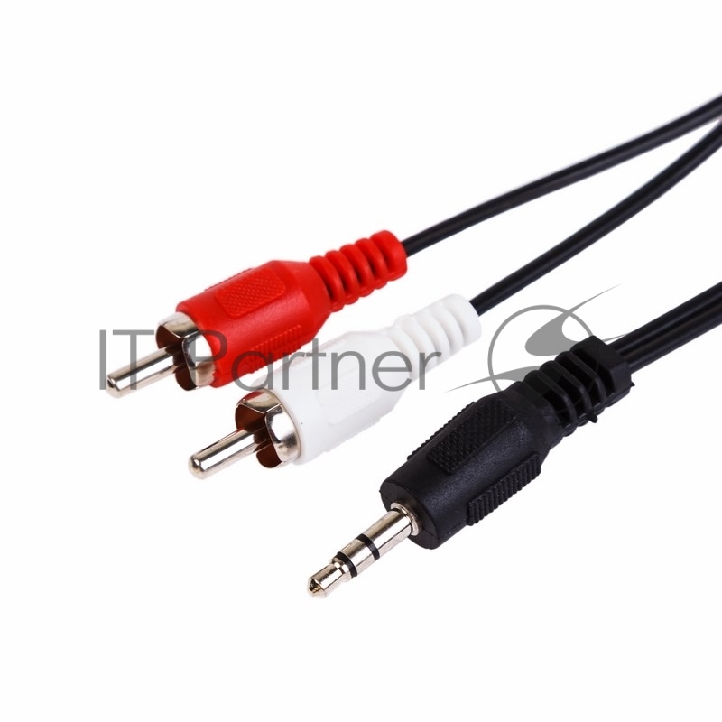 Шнур СМАРТКИП Стерео 3,5 мм - 2 RCA, 1.2 м (10 шт./уп.)