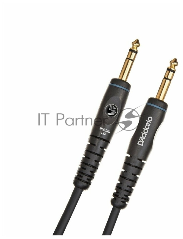 Кабель инструментальный, Джек стерео-Джек стерео, 3,05 м. PLANET WAVES PW-GS-10