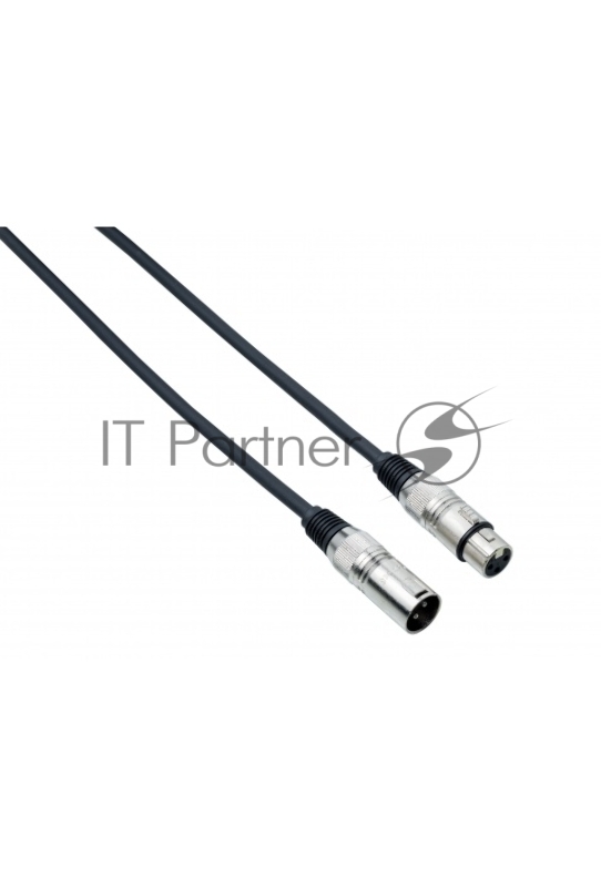 Кабель микрофонный Bespeco IROMB450BK