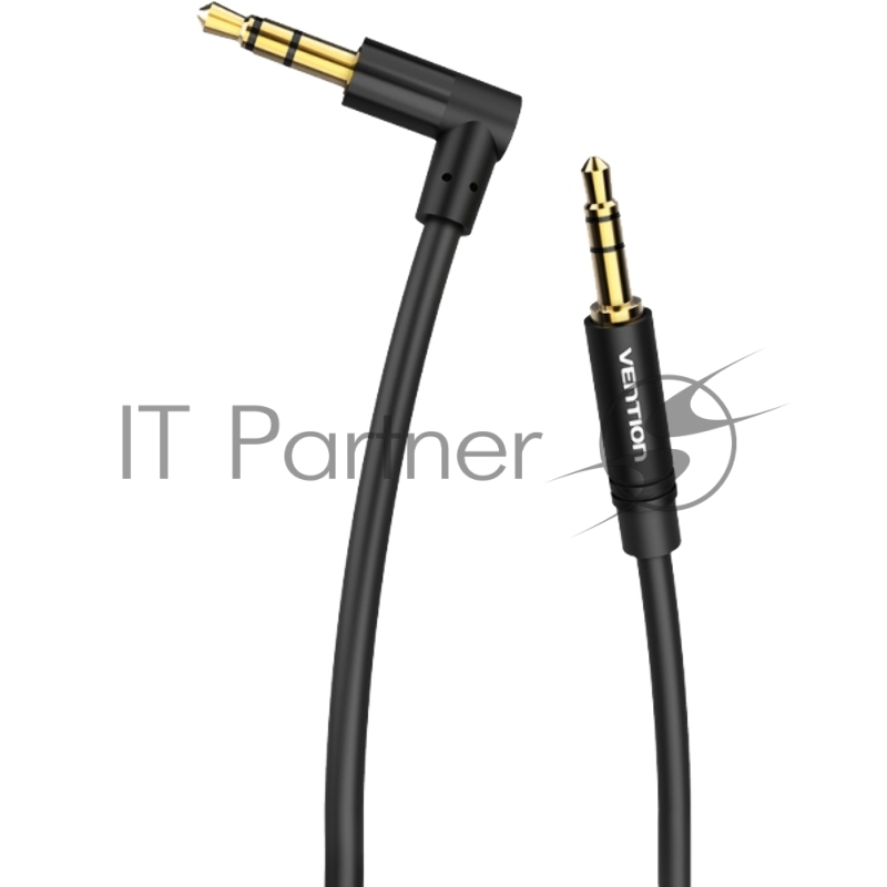 Кабель Vention аудио Jack 3,5 mm M/Jack 3,5 mm M угол 90 - 0.5м Черный Кабель Vention аудио Jack 3,5 mm M/Jack 3,5 mm M угол 90 - 0.5м Черный