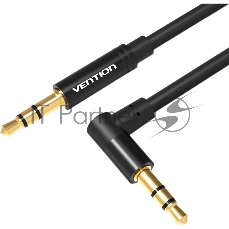 Кабель Vention аудио Jack 3,5 mm M/Jack 3,5 mm M угол 90 - 1,5м Черный Кабель Vention аудио Jack 3,5 mm M/Jack 3,5 mm M угол 90 - 1,5м Черный