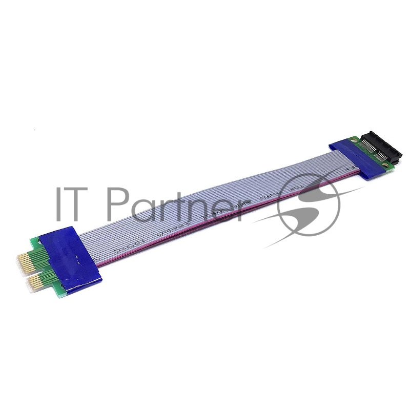 Переходник кабель удлинитель PCI-E x1 Female to PCI-E x1 Male, Espada EPCIEM-PCIEF18r