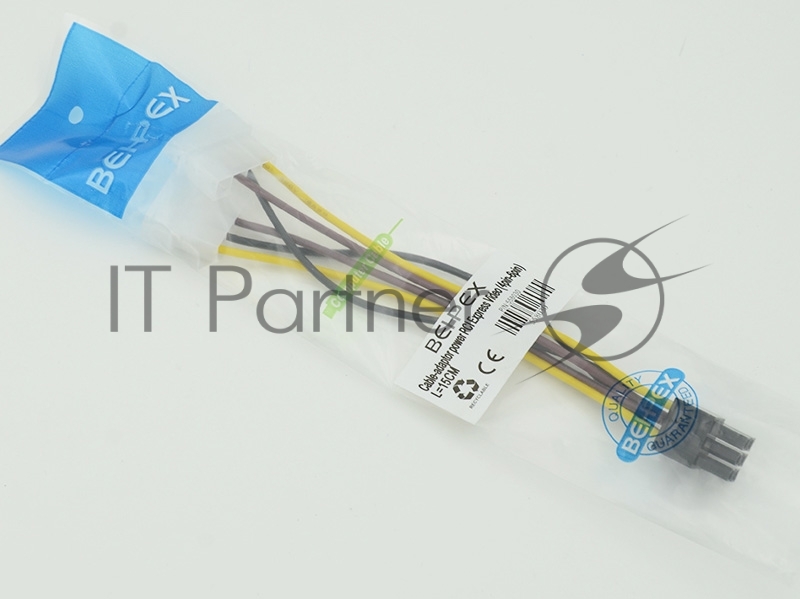 Кабель питания Molex/PCI-E 6pin 0.15м
