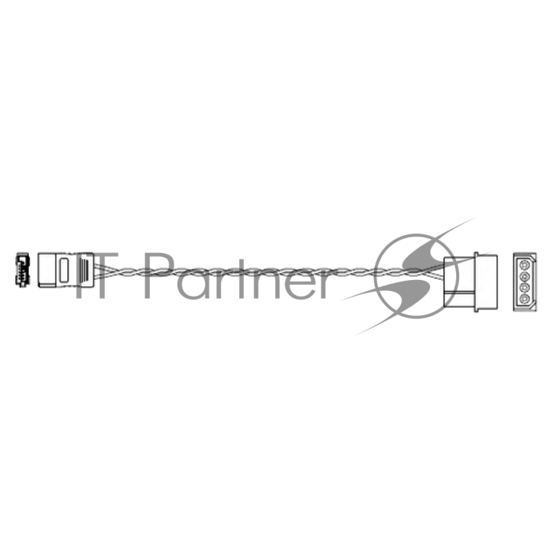 Кабель ADVANTECH 1700011772 A cable SATA 6P/B4P-5.08 C=B R 10cm Advantech