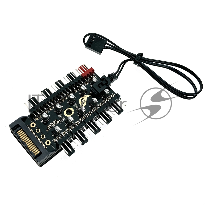 Разветвитель питания кулеров Espada ESP-10Fan (45239)