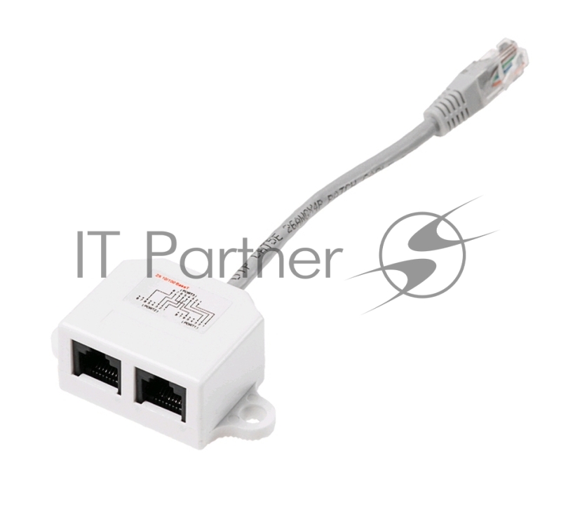 Разветвитель (сплиттер) 5bites LY-SB26B-A 1*RJ45 T568A/T568B -> 2*RJ45 10/100 BASE-T
