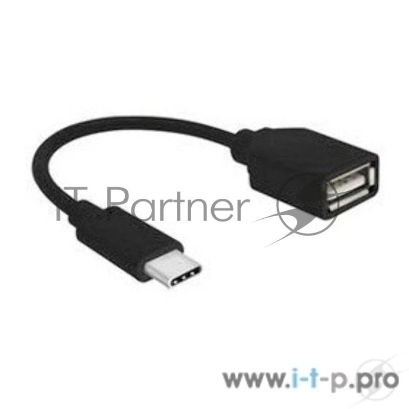 Переходник Cablexpert Переходник USB OTG, USB Type-C/USB 2.0F, пакет (A-OTG-CMAF2-01)
