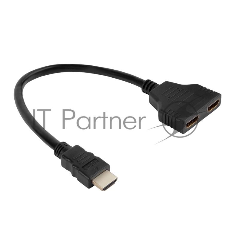 Кабель разветвитель Greenconnect HDMI 1M -> 2F (GCR-HDM1HDF2)