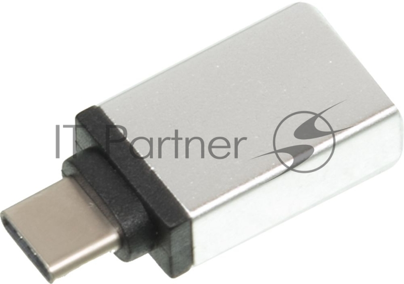 Адаптер Redline УТ000012622 USB Type-C (m) USB 3.0 A(f) серебристый