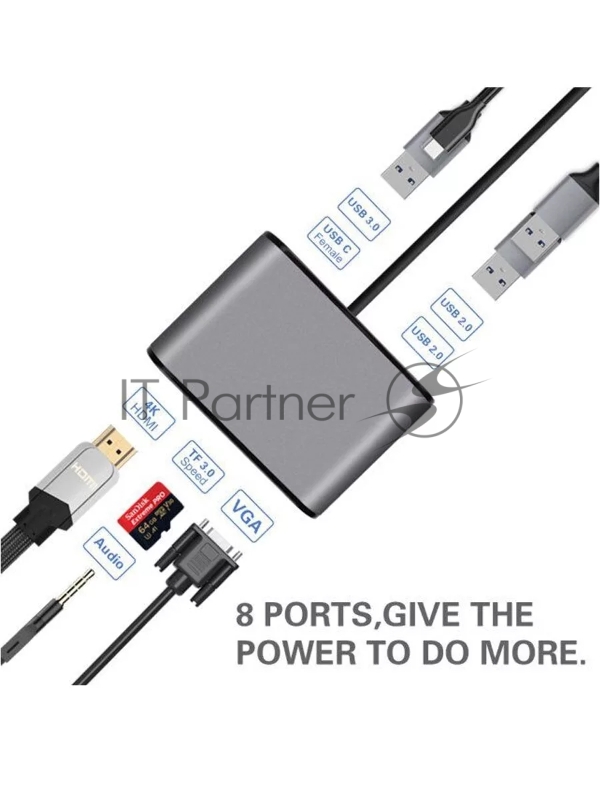 Адаптер USB-C TO HDMI CU425M VCOM