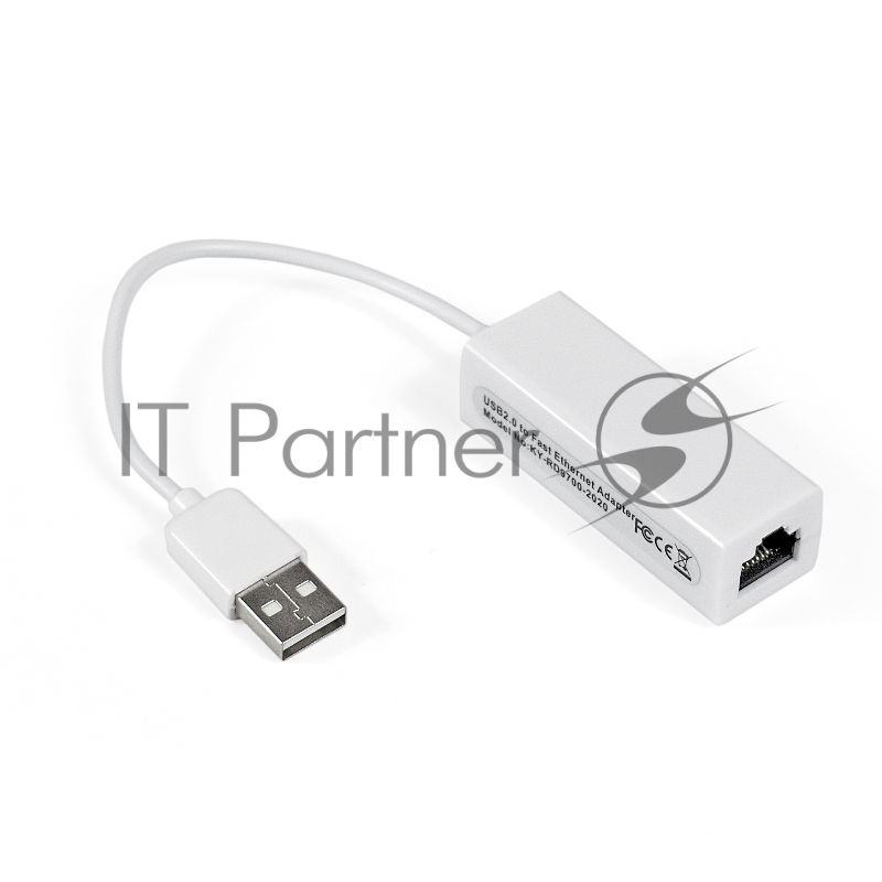 Кабель-адаптер Exegate EX284936RUS ExeGate EXE-UA2-45 USB2.0 --> UTP 10/100Mbps