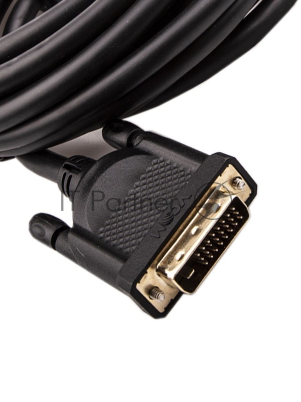 Кабель HDMI AM/DVI(24+1)M, 5м, CU, 1080P@60Hz, 2F, VCOM <CG484GD-5M>