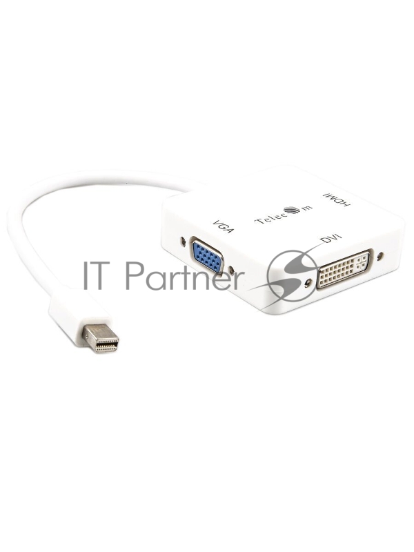 Кабель-переходник Telecom mini DP-->VGA/HDMI/DVI Telecom (TA556)