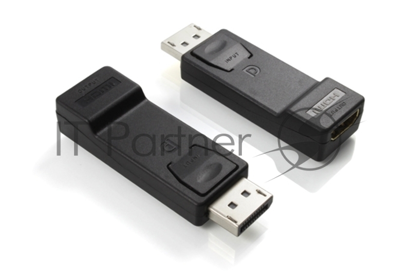 Переходник Greenconnect DisplayPort 20M AM - HDMI 19F, GCR-CVDP03 Greenconnect Переходник DisplayPort 20M AM - HDMI 19F, GCR-CVDP03