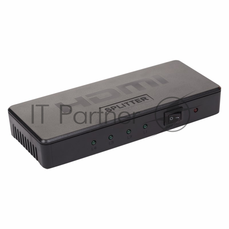 Делитель гнездо HDMI на 4 гнезда HDMI, пластик REXANT