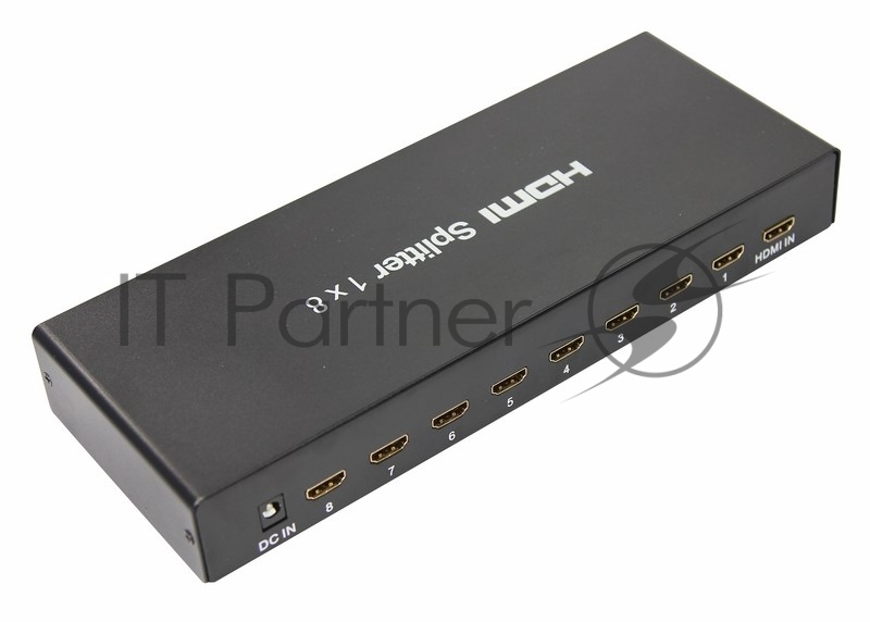 Делитель гнездо HDMI на 8 гнезд HDMI, металл REXANT