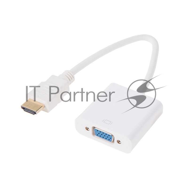 Переходник штекер HDMI - гнездо VGA, провод REXANT