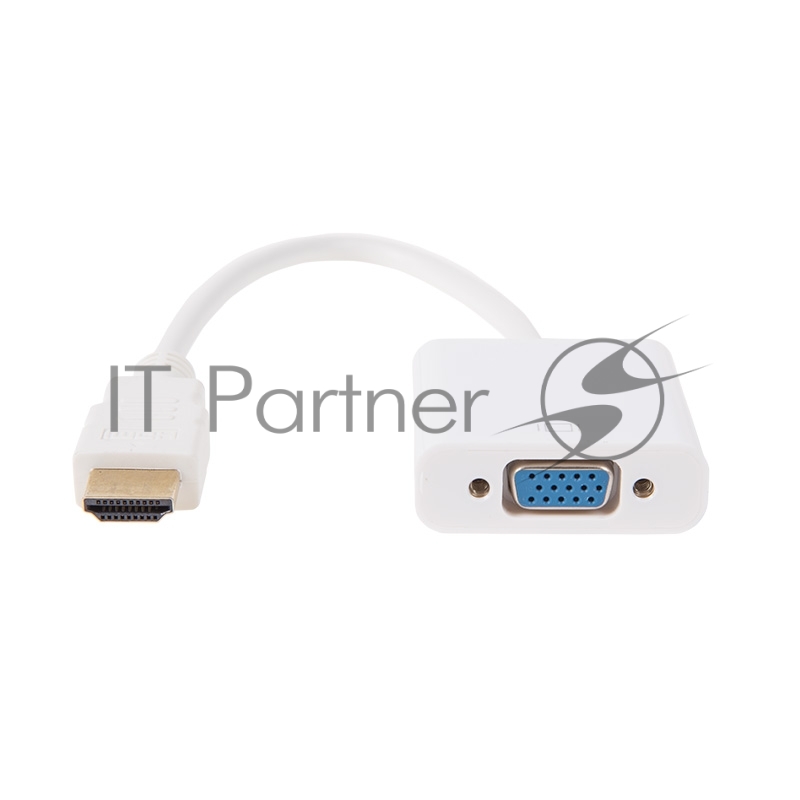 Переходник штекер HDMI - гнездо VGA, провод + шнур стерео 3,5 мм REXANT