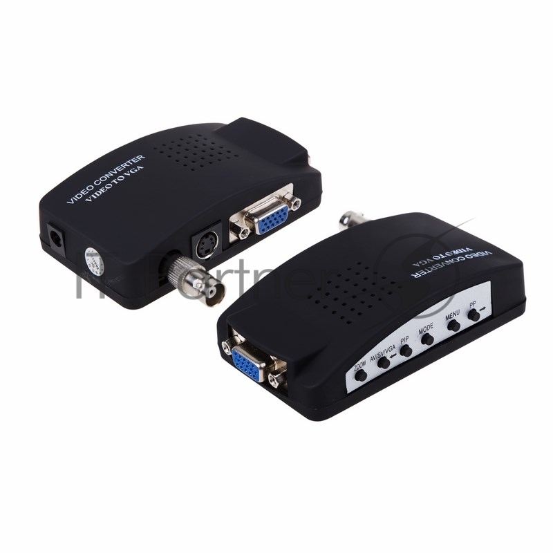 Конвертер BNCRCA + S-video на VGA (в комплекте переходник гн. BNC – шт. RCA) REXANT