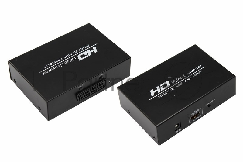 Конвертер SCART на HDMI, металл REXANT