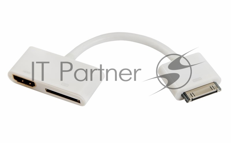 Адаптер AV для iPhone 4 на HDMI и 30 pin для передачи фото и видео