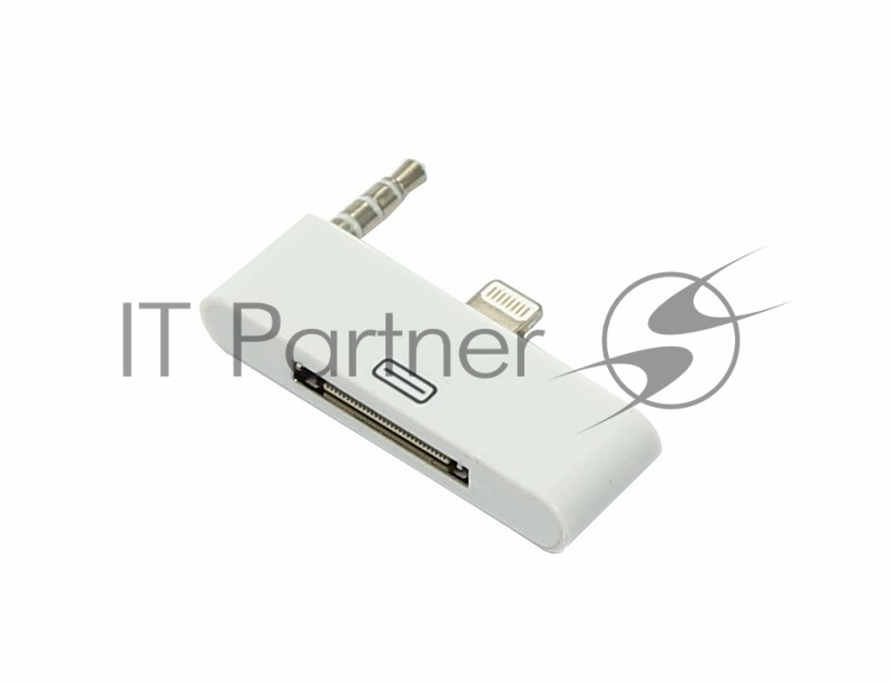 Переходник для iPhone 4 c 30 pin на 8 pin белый