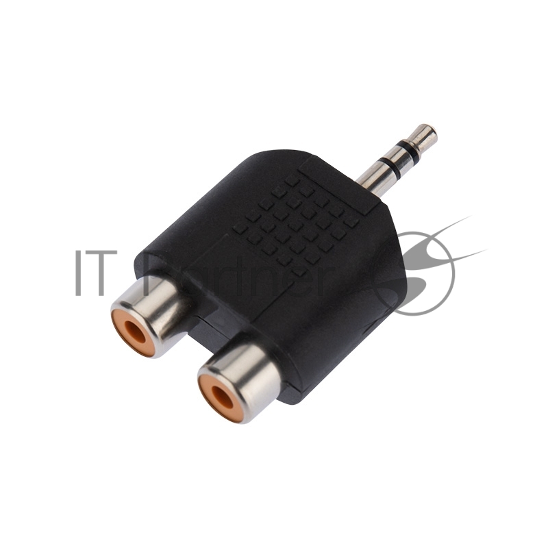 Переходник штекер стерео 3,5 мм - 2 гнезда RCA REXANT