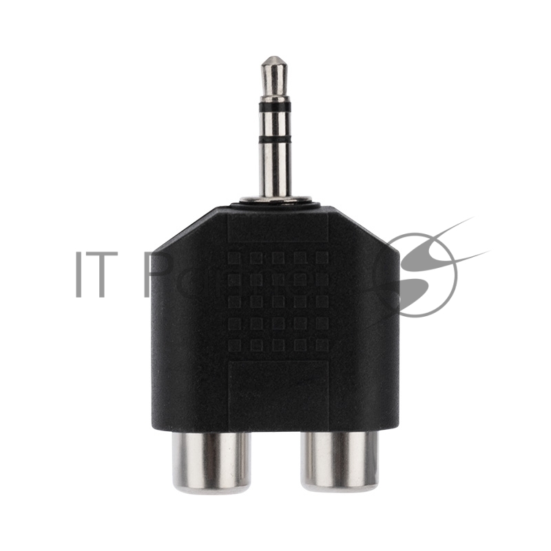 Переходник штекер стерео 3,5 мм - 2 гнезда RCA REXANT