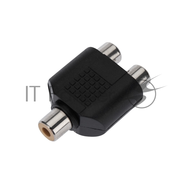Переходник гнездо RCA - 2 гнезда RCA REXANT
