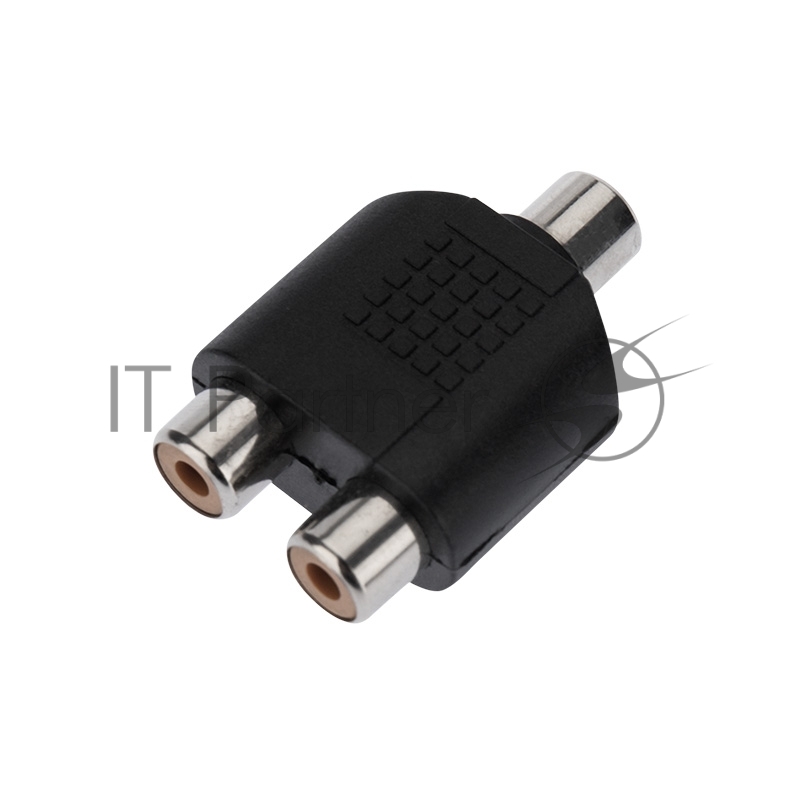 Переходник гнездо RCA - 2 гнезда RCA REXANT