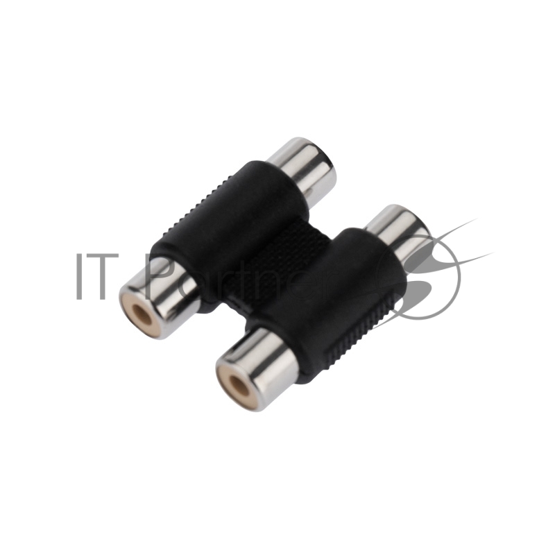 Переходник 2 гнезда RCA - 2 гнезда RCA, бинокль REXANT