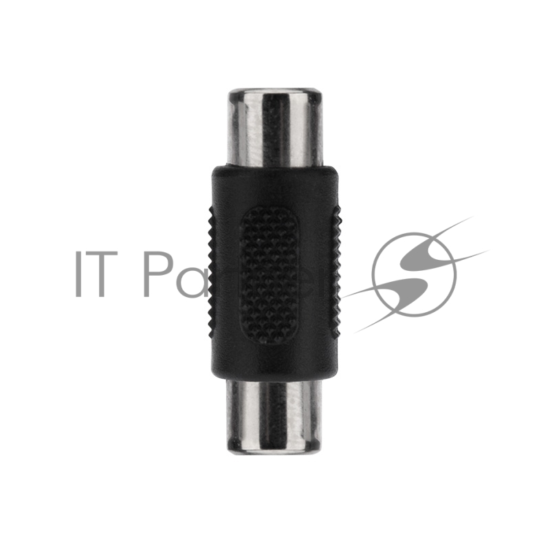 Переходник 1 гнездо RCA - 1 гнездо RCA, монокль REXANT