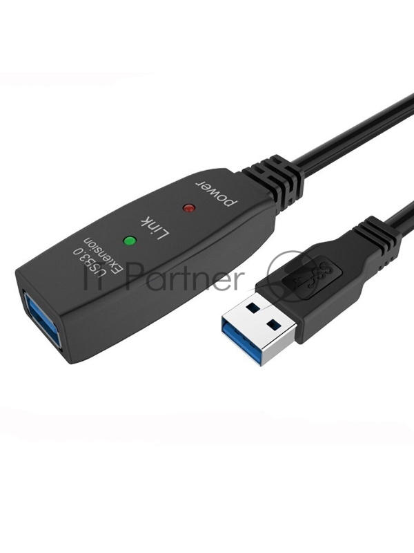 Кабель-адаптер USB3.0-repeater, удлинительный активный <Am-->Af> 15м QUST/qust<ACU827A-15M>