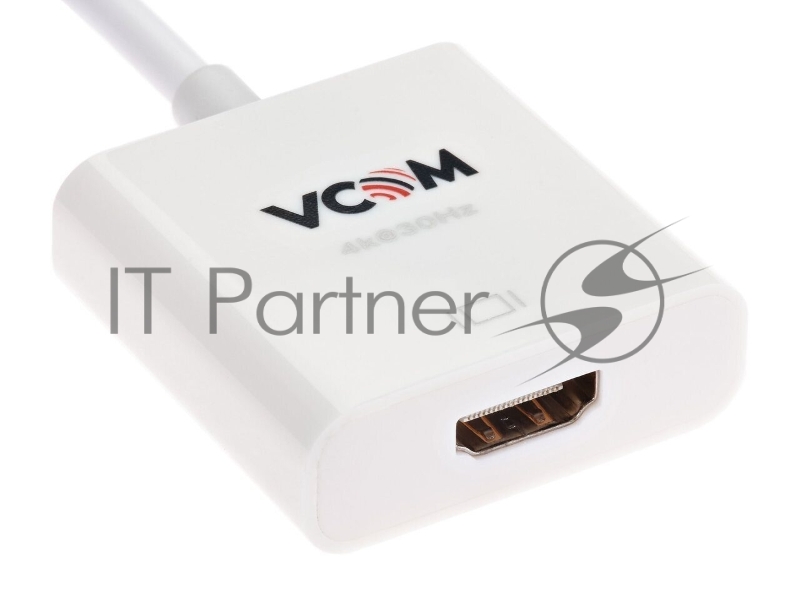 Кабель-переходник DisplayPort(M) ---> HDMI(F) 0.2m 4K@30Hz VCOM <CG601> Кабель-переходник DisplayPort(M) ---> HDMI(F) 0.2m 4K@30Hz VCOM <CG601>