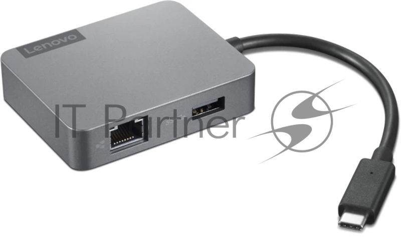 Адаптер Lenovo USB-C Travel Hub Gen2 ( 1xVGA, 1xHDMI, 1xEthernet, 1xUSB 3.1 Gen1 )