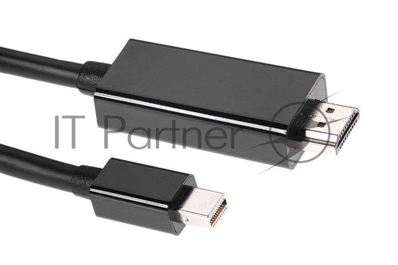Кабель-переходник Mini DisplayPort M => HDMI M 4K@60Hz 1.8m Telecom <TA696-1.8M>