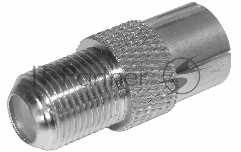 Переходник гнездо F-гнездо TV REXANT