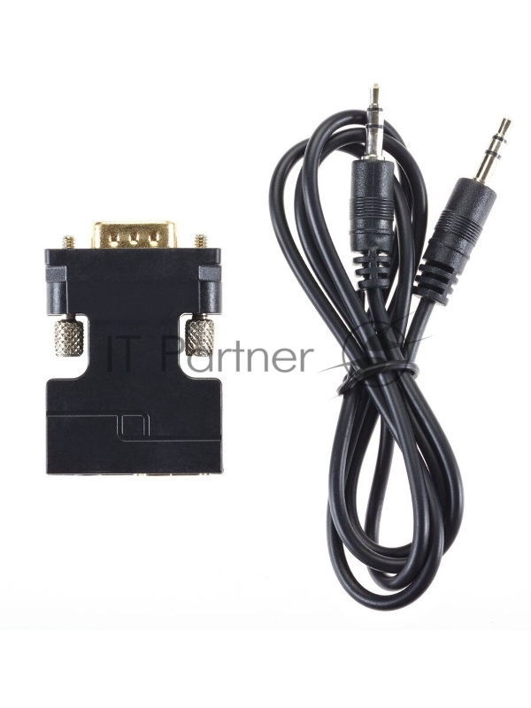 Переходник HDMI(F) --> VGA(M)+audio,1080*60Hz, VCOM <CA336>