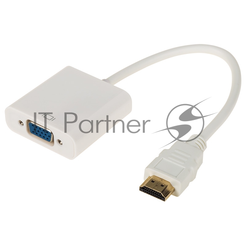 Переходник Rexant шт. HDMI - гн. VGA (провод) + 3. 5 mm Аудио с питанием