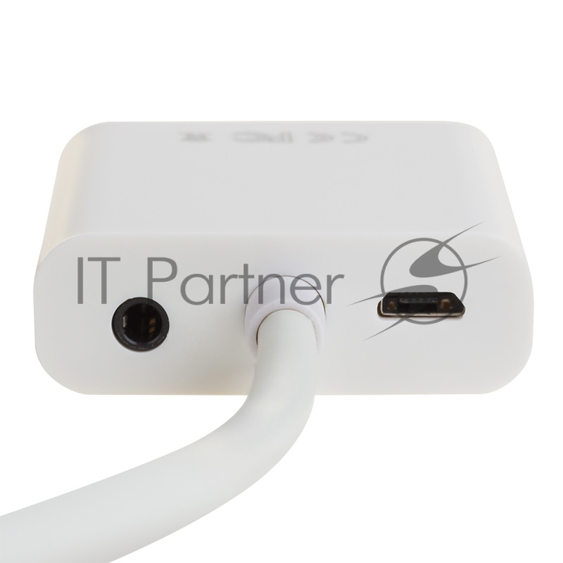 Переходник Rexant шт. HDMI - гн. VGA (провод) + 3. 5 mm Аудио с питанием