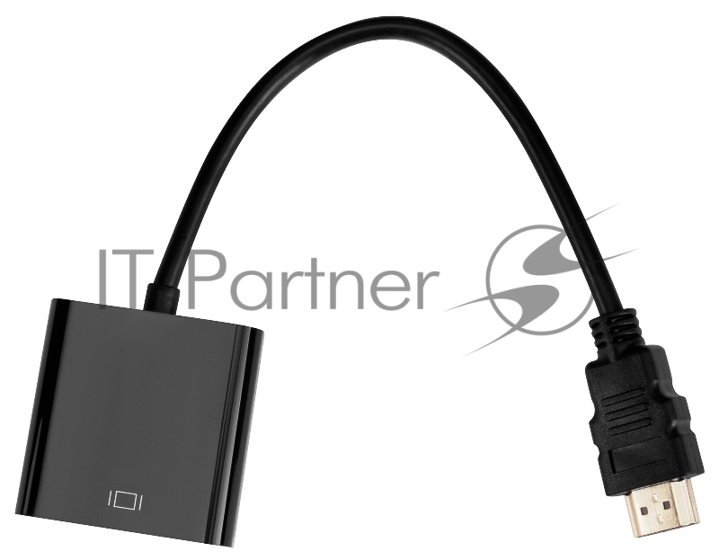 Переходник Buro HDMI (m)/VGA (f) 0.1м. (HDMI-M-VGA-F)