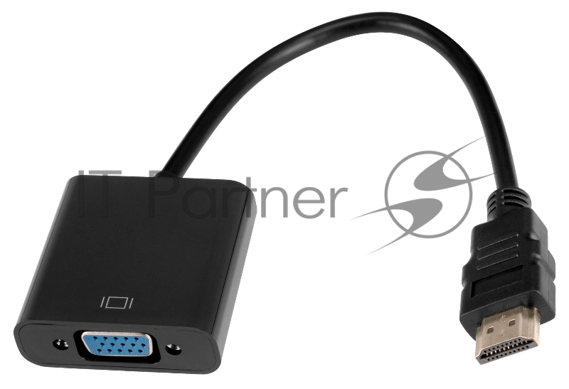 Переходник Buro HDMI (m)/VGA (f) 0.1м. (HDMI-M-VGA-F)