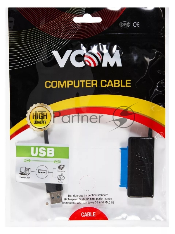 Кабель-адаптер USB3.0 ---SATA III 2.5/3,5+SSD, правый угол, VCOM <CU817A> Кабель-адаптер USB3.0 ---SATA III 2.5/3,5+SSD, правый угол, VCOM <CU817A>