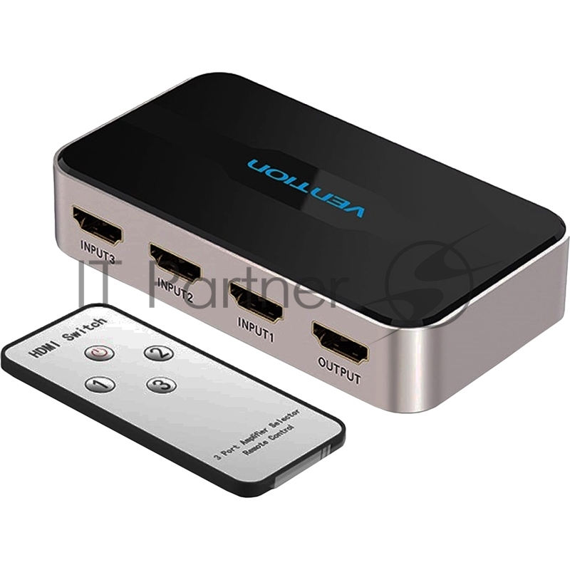 Переключатель (switch) 3x1 Vention HDMI v1.4 Переключатель (switch) 3x1 Vention HDMI v1.4