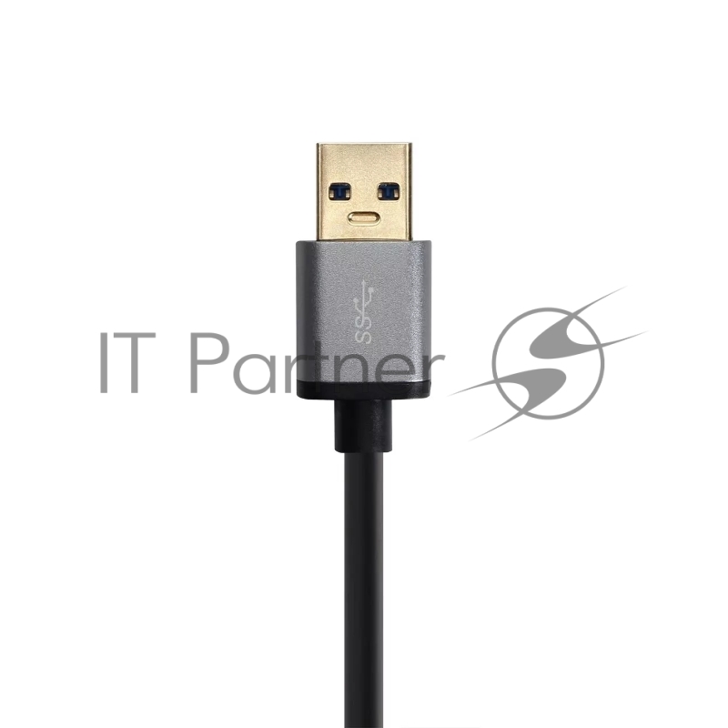 Адаптер концентратор USB 3.1 Type-A --> 4 USB3.0 Alum Shell HUB + PD , VCOM <CU4383A>